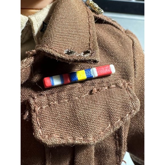 Hasbro GI Joe Custom Military  Poseable Action Figure Flocked Hair 90s 11.5” - Picture 8 of 12